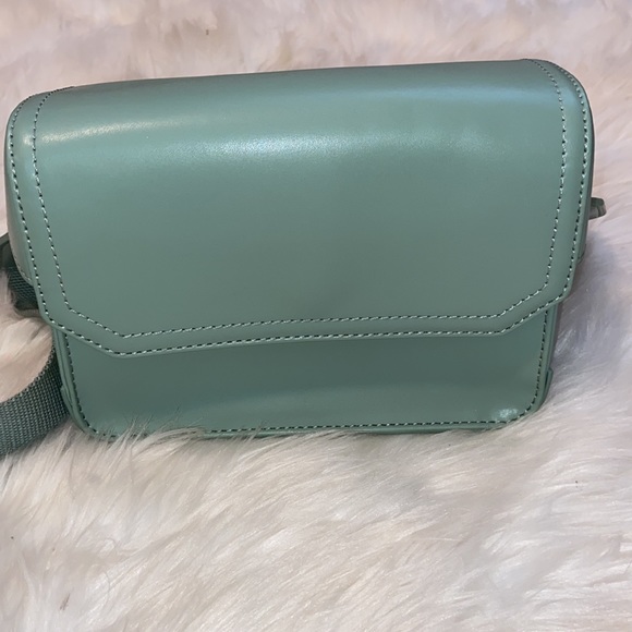 Charles & Keith Save Green Mini Crossbody Buckle Strap Bag - Picture 8 of 16